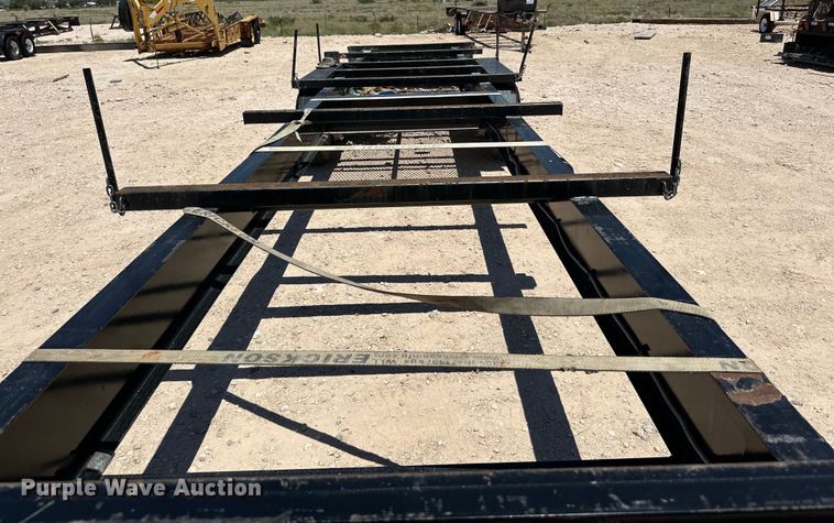 image for item DG4448 2019 Texas Bragg pipe trailer