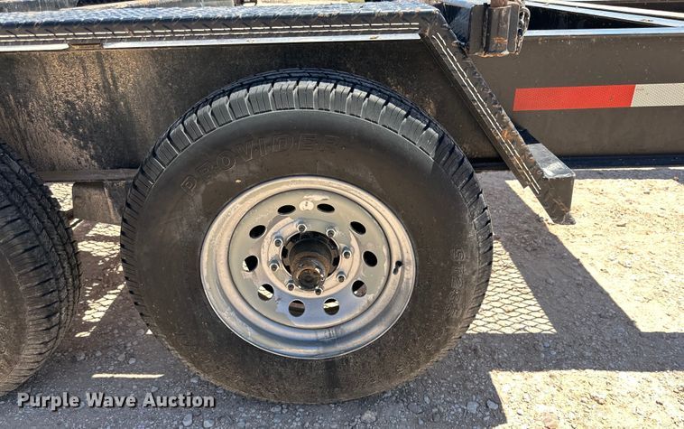 image for item DG4448 2019 Texas Bragg pipe trailer