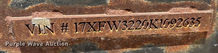 image for item DG4448 2019 Texas Bragg pipe trailer