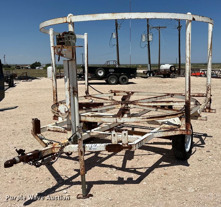 image for item DG4452 2009 Shop built Reel trailer