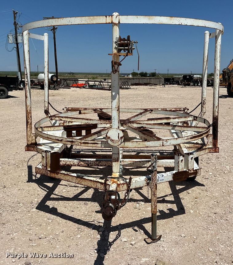 image for item DG4452 2009 Shop built Reel trailer