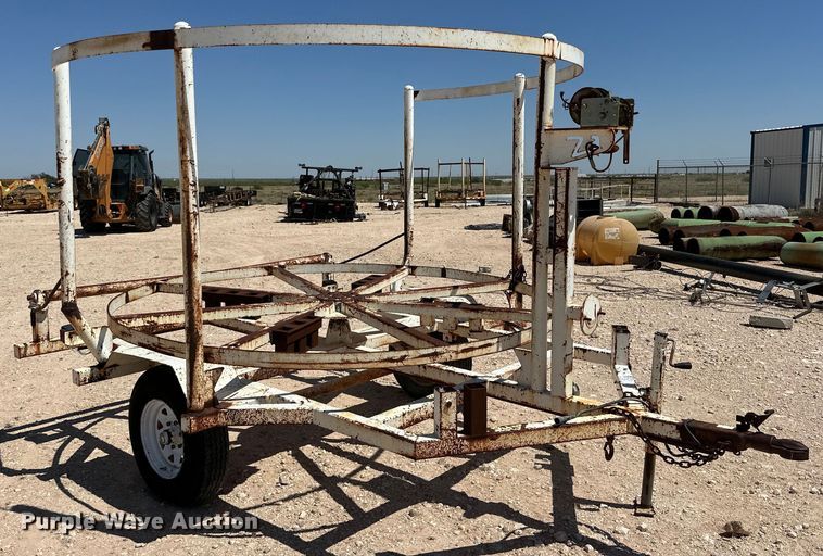 image for item DG4452 2009 Shop built Reel trailer