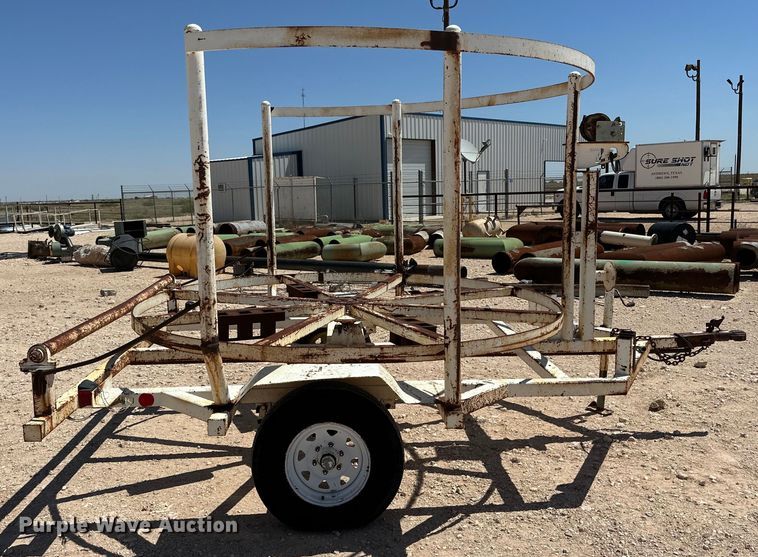 image for item DG4452 2009 Shop built Reel trailer