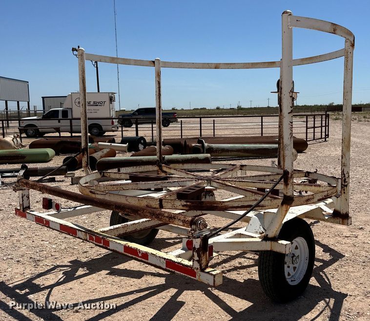 image for item DG4452 2009 Shop built Reel trailer