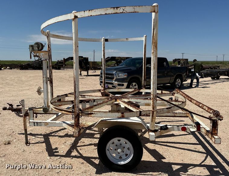 image for item DG4452 2009 Shop built Reel trailer