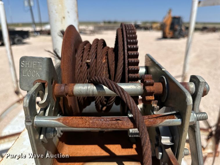 image for item DG4452 2009 Shop built Reel trailer