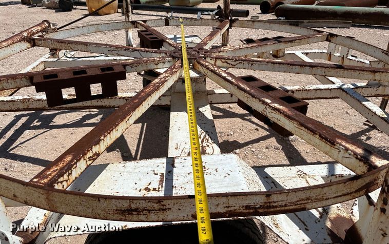 image for item DG4452 2009 Shop built Reel trailer