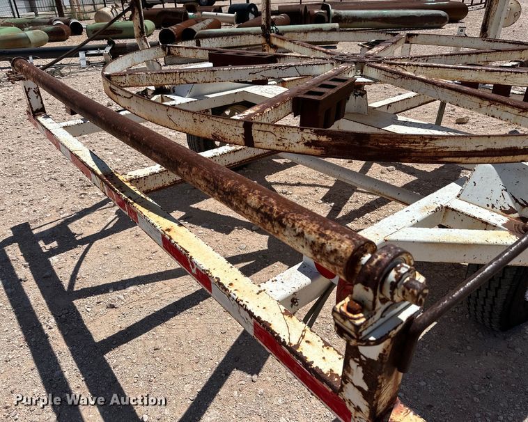 image for item DG4452 2009 Shop built Reel trailer