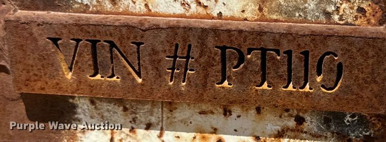 image for item DG4452 2009 Shop built Reel trailer