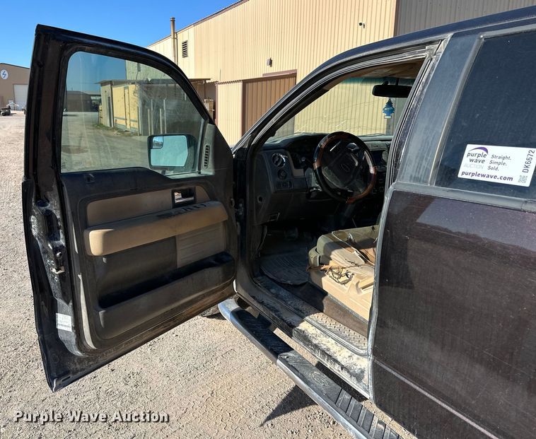 image for item DK6672 2013 Ford  F150 SuperCab pickup truck