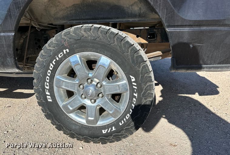 image for item DK6672 2013 Ford  F150 SuperCab pickup truck