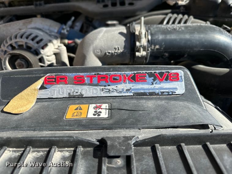 image for item DK6677 2007 Ford F550 Super Duty SuperCab flatbed truck