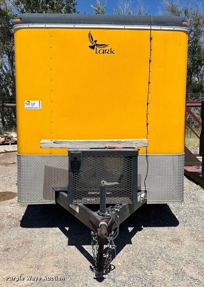 image for item DK6688 2015 Lark enclosed cargo trailer