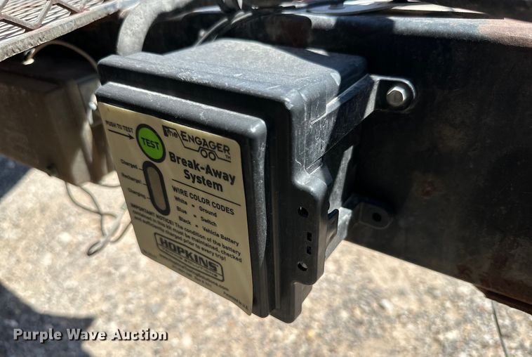 image for item DK6688 2015 Lark enclosed cargo trailer