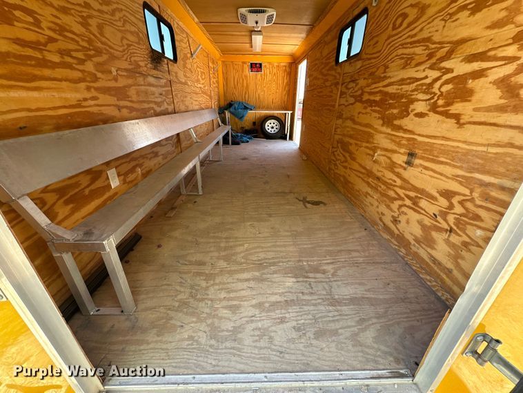 image for item DK6688 2015 Lark enclosed cargo trailer