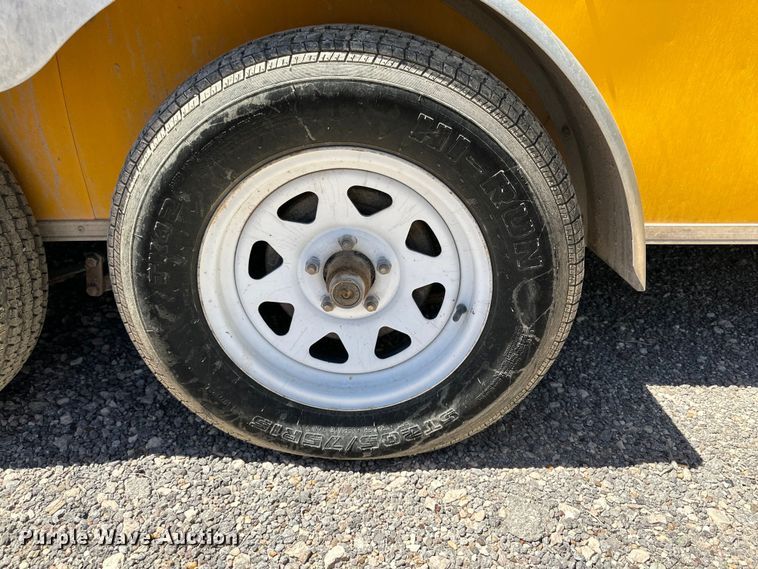 image for item DK6688 2015 Lark enclosed cargo trailer