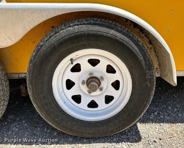 image for item DK6688 2015 Lark enclosed cargo trailer