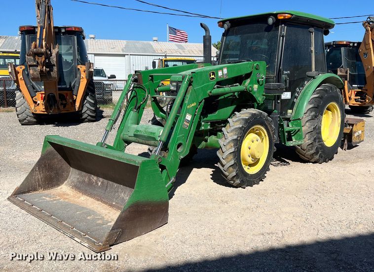 image for item DO2419 2016 John Deere 5065E MFWD tractor