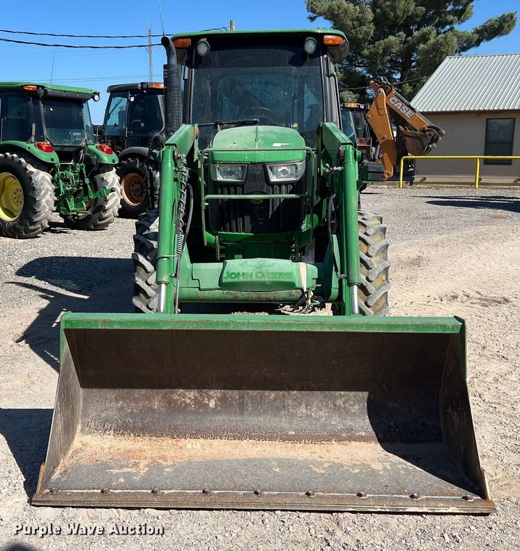 image for item DO2419 2016 John Deere 5065E MFWD tractor