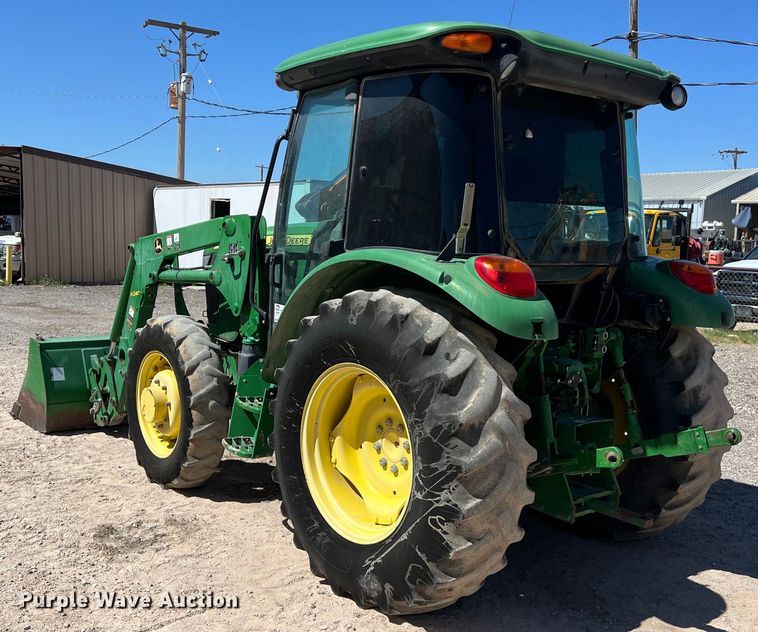 image for item DO2420 2015 John Deere  5065E MFWD tractor