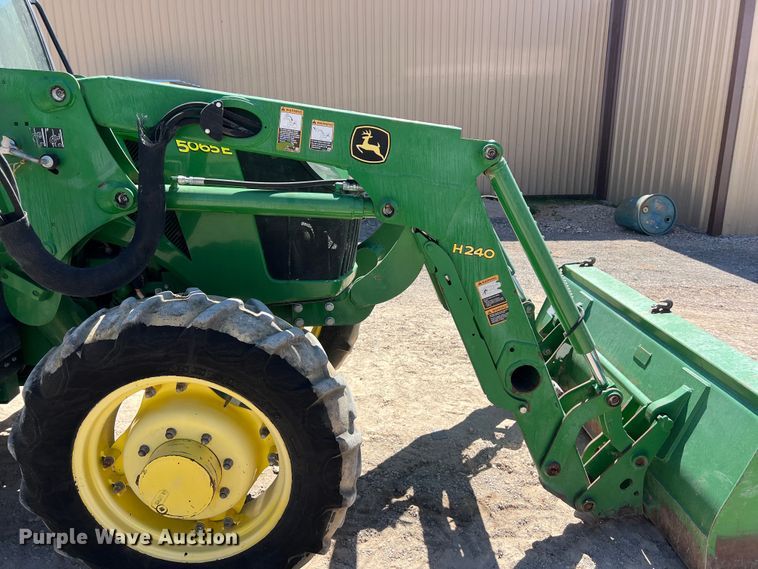 image for item DO2420 2015 John Deere  5065E MFWD tractor
