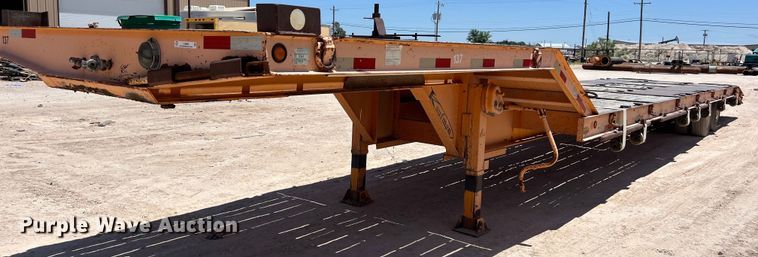 image for item LU9966 2008 Kaufman  drop deck equipment trailer