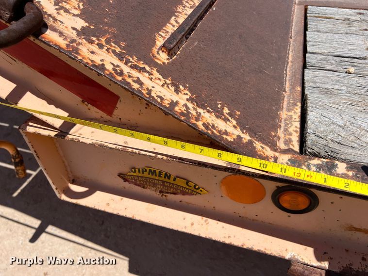 image for item LU9966 2008 Kaufman  drop deck equipment trailer
