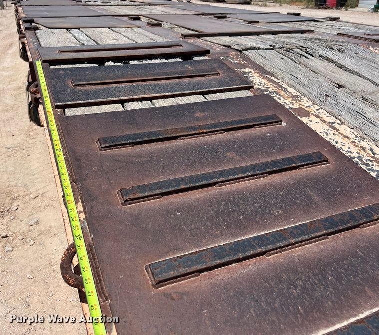 image for item LU9966 2008 Kaufman  drop deck equipment trailer