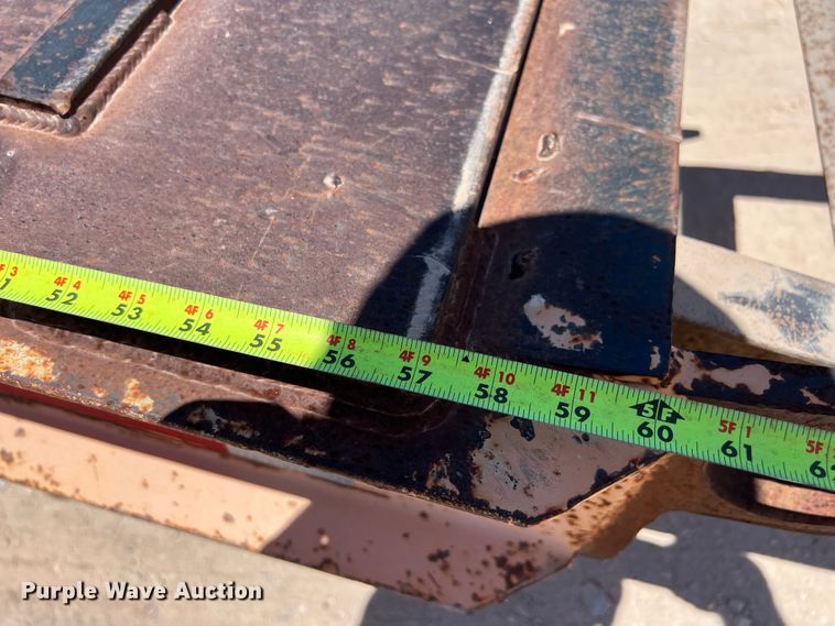 image for item LU9966 2008 Kaufman  drop deck equipment trailer