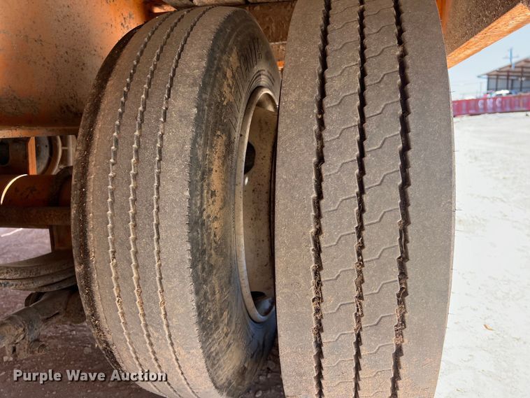 image for item LU9966 2008 Kaufman  drop deck equipment trailer