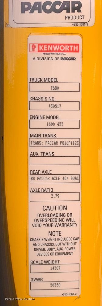 image for item DM7934 2020 Kenworth T680 semi truck