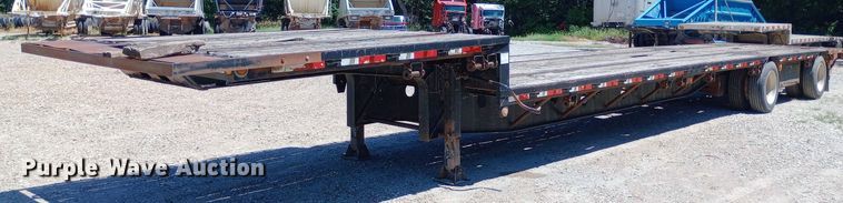 image for item DP1048 1999 Doonan  482DB14 drop deck trailer