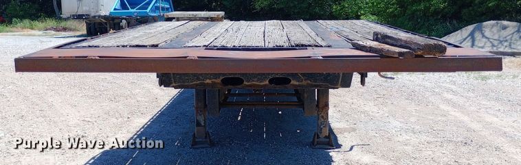 image for item DP1048 1999 Doonan  482DB14 drop deck trailer