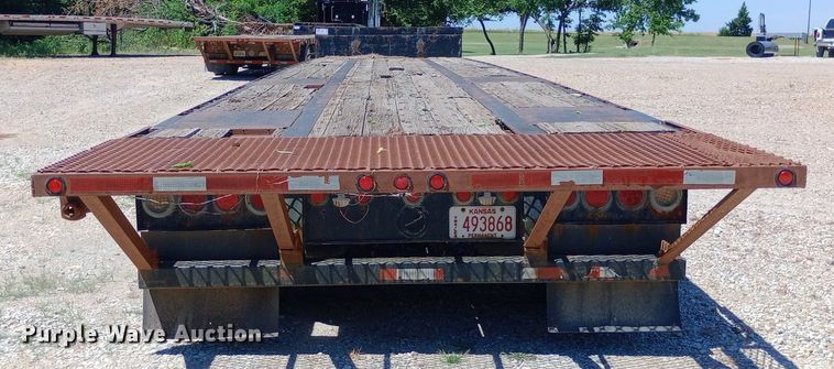image for item DP1048 1999 Doonan  482DB14 drop deck trailer