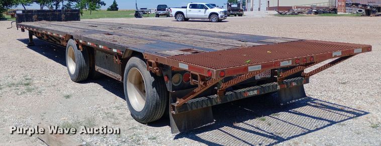 image for item DP1048 1999 Doonan  482DB14 drop deck trailer