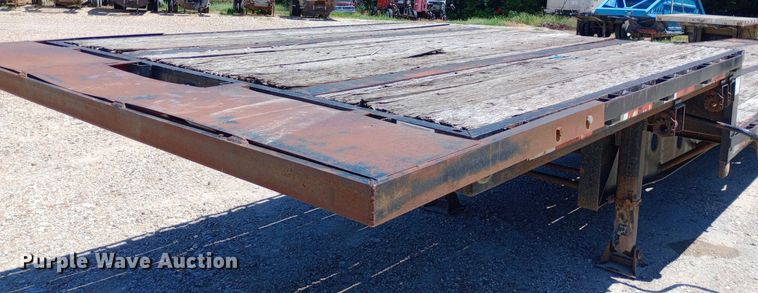 image for item DP1048 1999 Doonan  482DB14 drop deck trailer