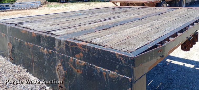 image for item DP1048 1999 Doonan  482DB14 drop deck trailer