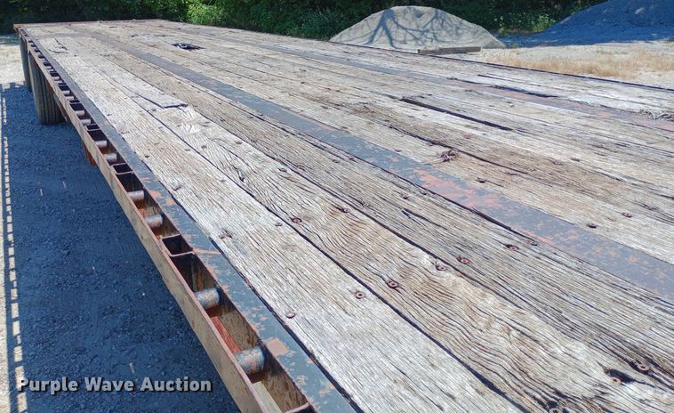 image for item DP1048 1999 Doonan  482DB14 drop deck trailer