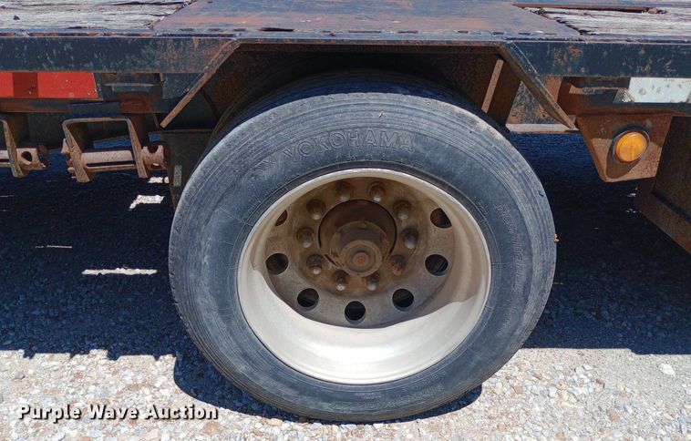 image for item DP1048 1999 Doonan  482DB14 drop deck trailer