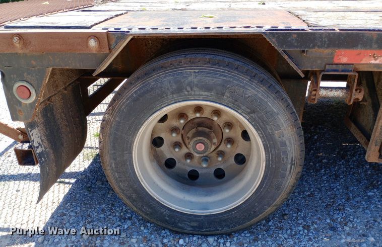 image for item DP1048 1999 Doonan  482DB14 drop deck trailer