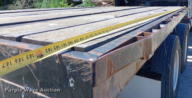 image for item DP1049 1999 Doonan  drop deck trailer