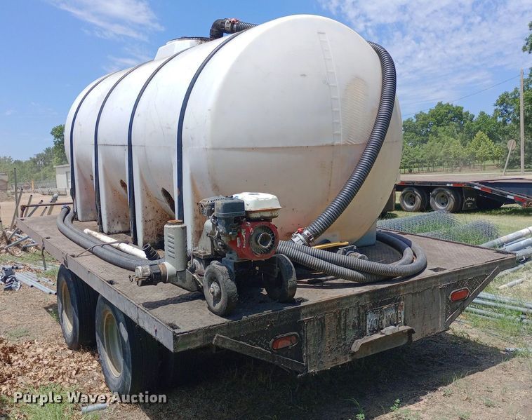 image for item DP1165 2006 Strace Dual flatbed trailer