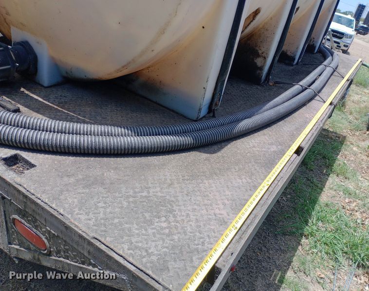 image for item DP1165 2006 Strace Dual flatbed trailer