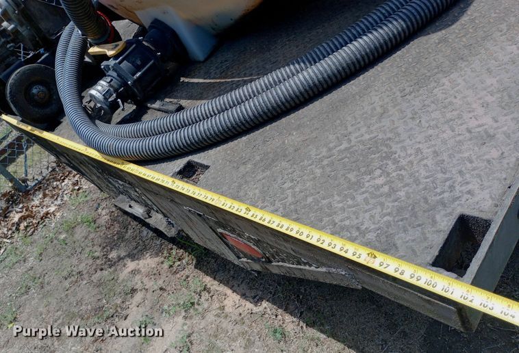 image for item DP1165 2006 Strace Dual flatbed trailer