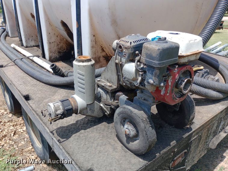 image for item DP1165 2006 Strace Dual flatbed trailer