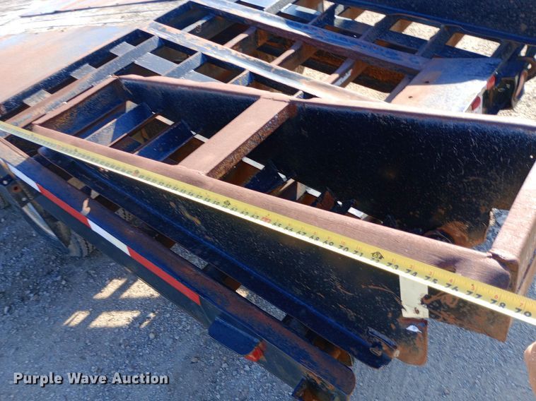 image for item DP1169 1981 Belshe equipment trailer