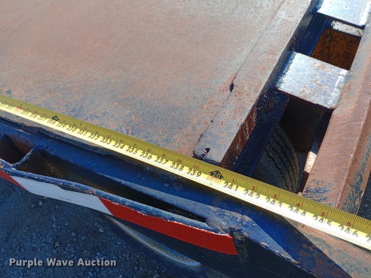 image for item DP1169 1981 Belshe equipment trailer