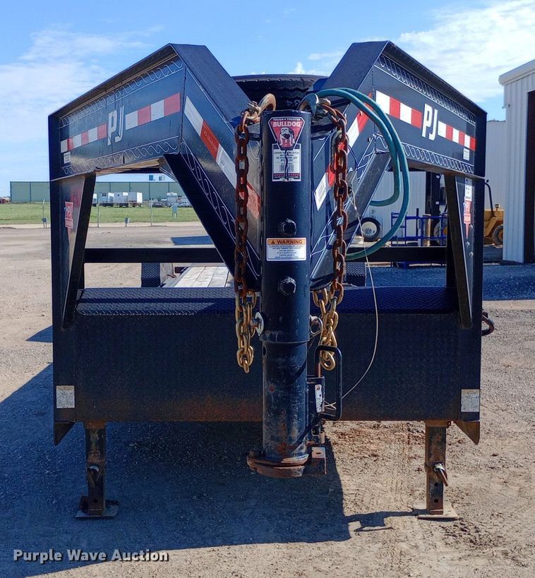 image for item DP1170 2019 PJ tilt deck equipment trailer