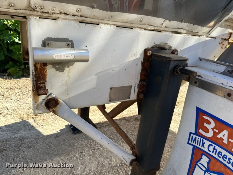 image for item DP8394 1985 Brenner  SS Transport  tank trailer