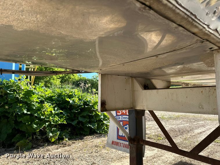 image for item DP8394 1985 Brenner  SS Transport  tank trailer